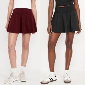 Old Navy 2-Pack CloudComfy Extra Hi Rise Pocket Skorts (M) Tennis Golf NWT!